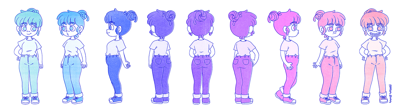 Character turnaround
